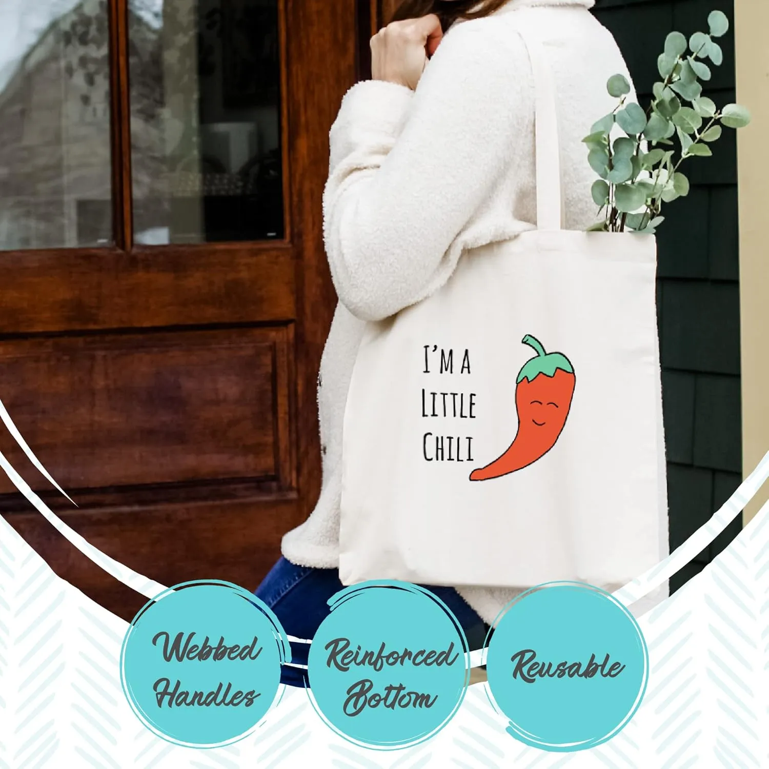 Aquarius - People Person Who Dislikes People, 100% Cotton Canvas, Natural Tote Bag, Full-Color Tote, Funny Design
