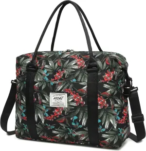AROME Weekender Bags for Women, Travel Duffel Bag Overnight Weekend Bag Sports Gym Tote Bag with Wet Pocket & Flight Approved