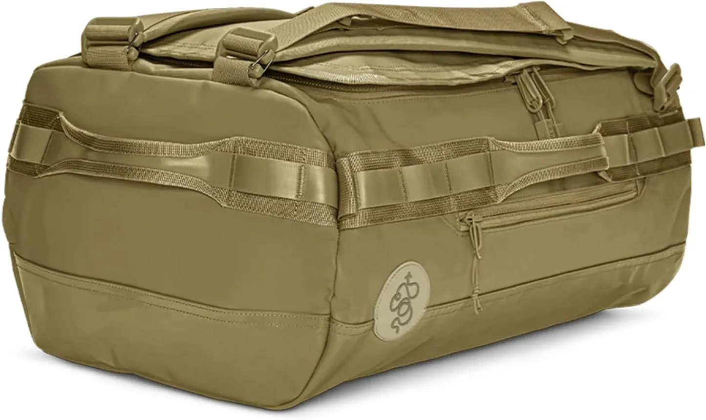 Baboon to the Moon Go-Bag Small Duffle - Detachable Straps, Small Gym Bags, Travel Duffel Bags for Women and Men, Duffle Bag for Travel, Backpack, Overnight Duffel (Crocodile)