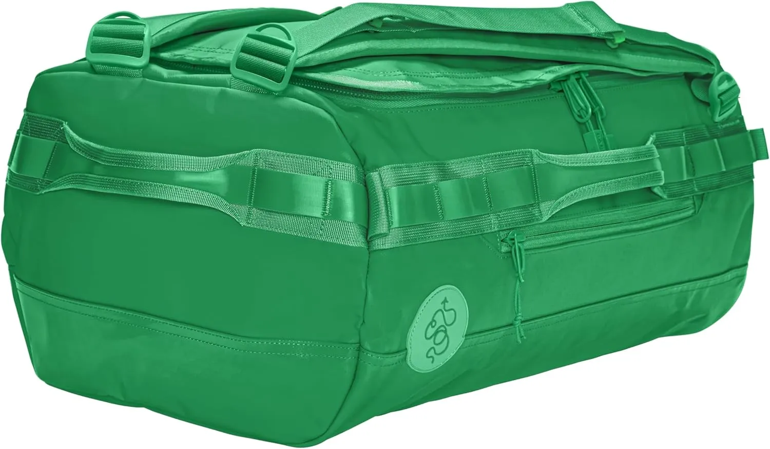 Baboon to the Moon Mini Duffle Bag – Small Gym Bag, Travel Duffel Bags for Women and Men, Duffle Bag for Travel, Backpack, Overnight Bag (Green)