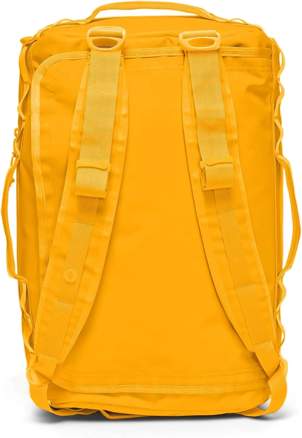 Baboon to the Moon Small Duffle Bag – Small Gym Bag, Travel Duffel Bags for Women and Men, Duffle Bag for Travel, Backpack, Overnight Bag (Yellow)