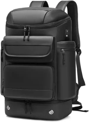Backpack Men's Large Capacity Outdoor Waterproof Travel Bag Multi functional Computer Bag Leisure