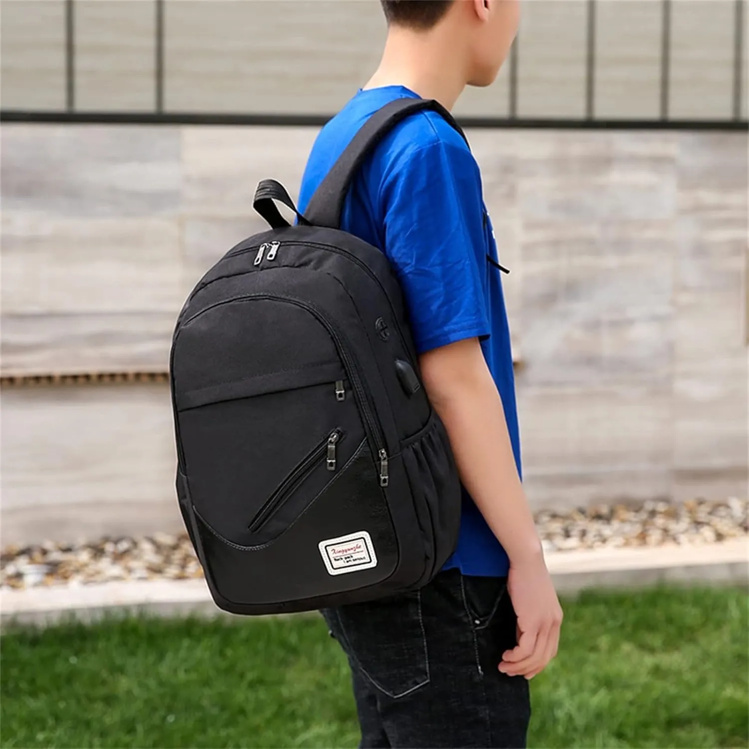 Backpack Purse for Women Medium Size Lightweight Travel School Shoulder Bags Designer Backpack Purse for Women(Black)