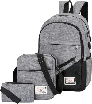 Backpack Purse for Women Medium Size Lightweight Travel School Shoulder Bags Designer Backpack Purse for Women(Grey)