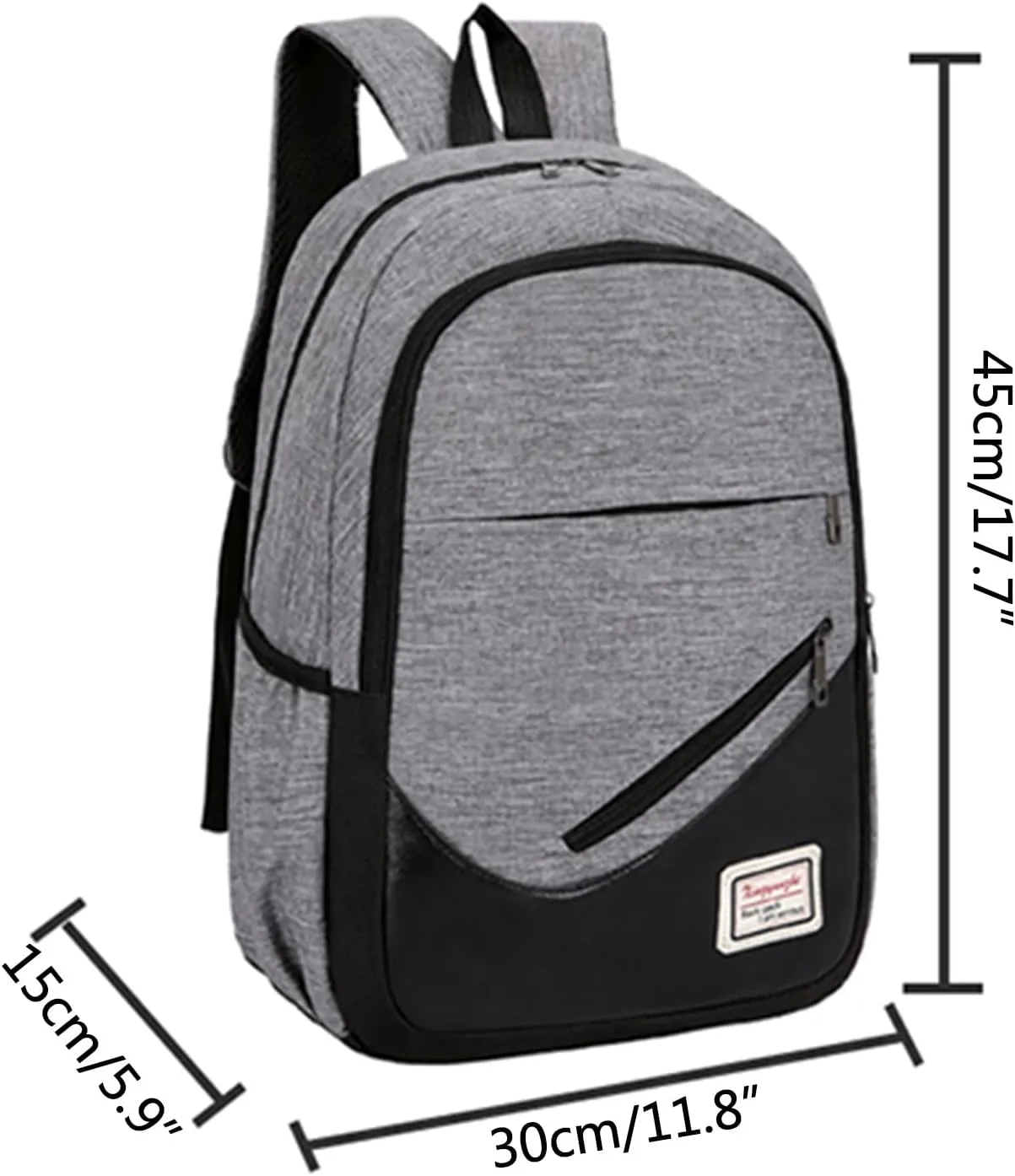 Backpack Purse for Women Medium Size Lightweight Travel School Shoulder Bags Designer Backpack Purse for Women(Grey)