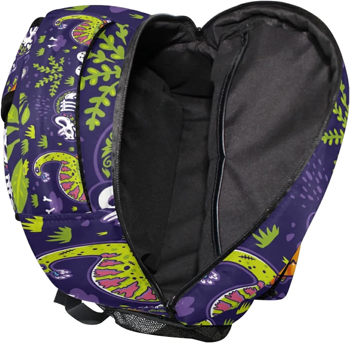 Backpack Travel Halloween Dinosaurs School Bookbags Shoulder Laptop Daypack College Bag for Womens Mens Boys Girls