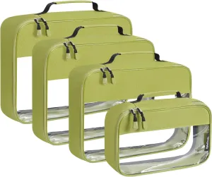 BAGAIL Clear Packing Cubes Packing Organizer for Travel Accessories Luggage suitcase