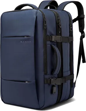 BANGE Travel Backpack,35L Carry on Backpacks, Men Airline Approved Rucksack, Expandable Business Laptop Daypack