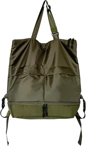 Barsine Convertible Tote Backpack Casual Daypack Travel Backpacks with Shoe Compartment Waterproof Lightweight