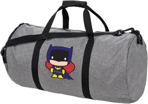 Batman Batgirl Cute Chibi Character Lightweight Duffel Bag for Sports and Gym Packable for Travel