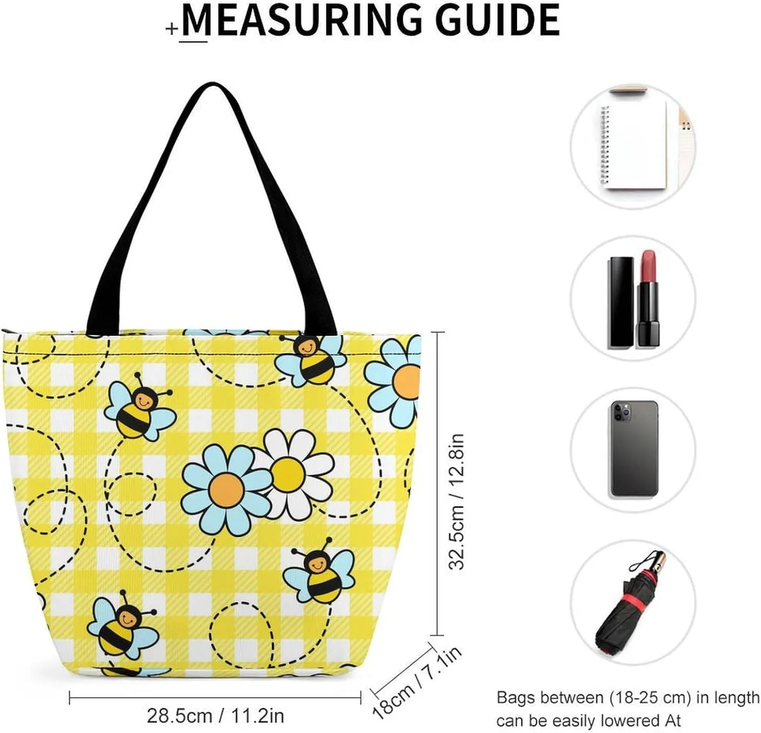 Bats Starrys Skys Pattern Hobo Handbags With Zipper Women's Tote Handbags