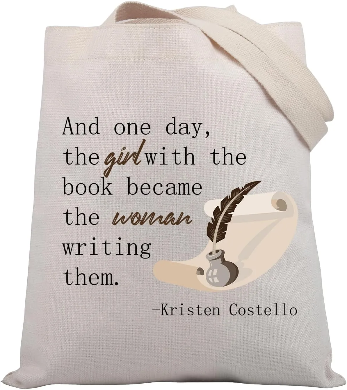 BDPWSS Writer Novelist Tote Bag - Funny Literary Gift