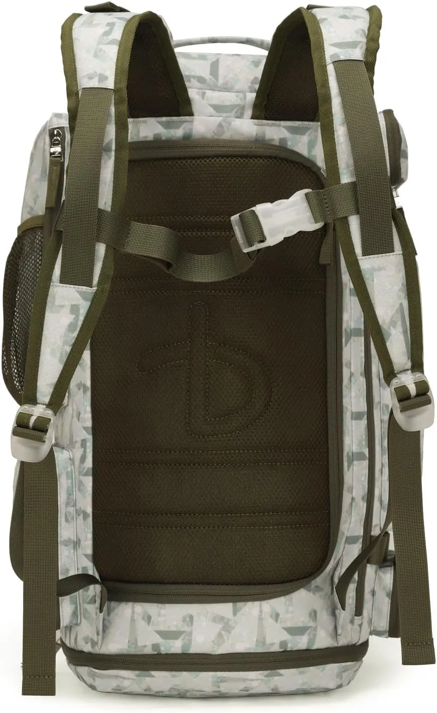 BE SMART 50L Extra Large Gym Backpack for Men, Big Gym Bag with Shoes Compartment, Waterproof Heavy Duty Duffel Bags, Men's Workout Backpacks for Outdoor Sport,Hiking,Camping,Travel