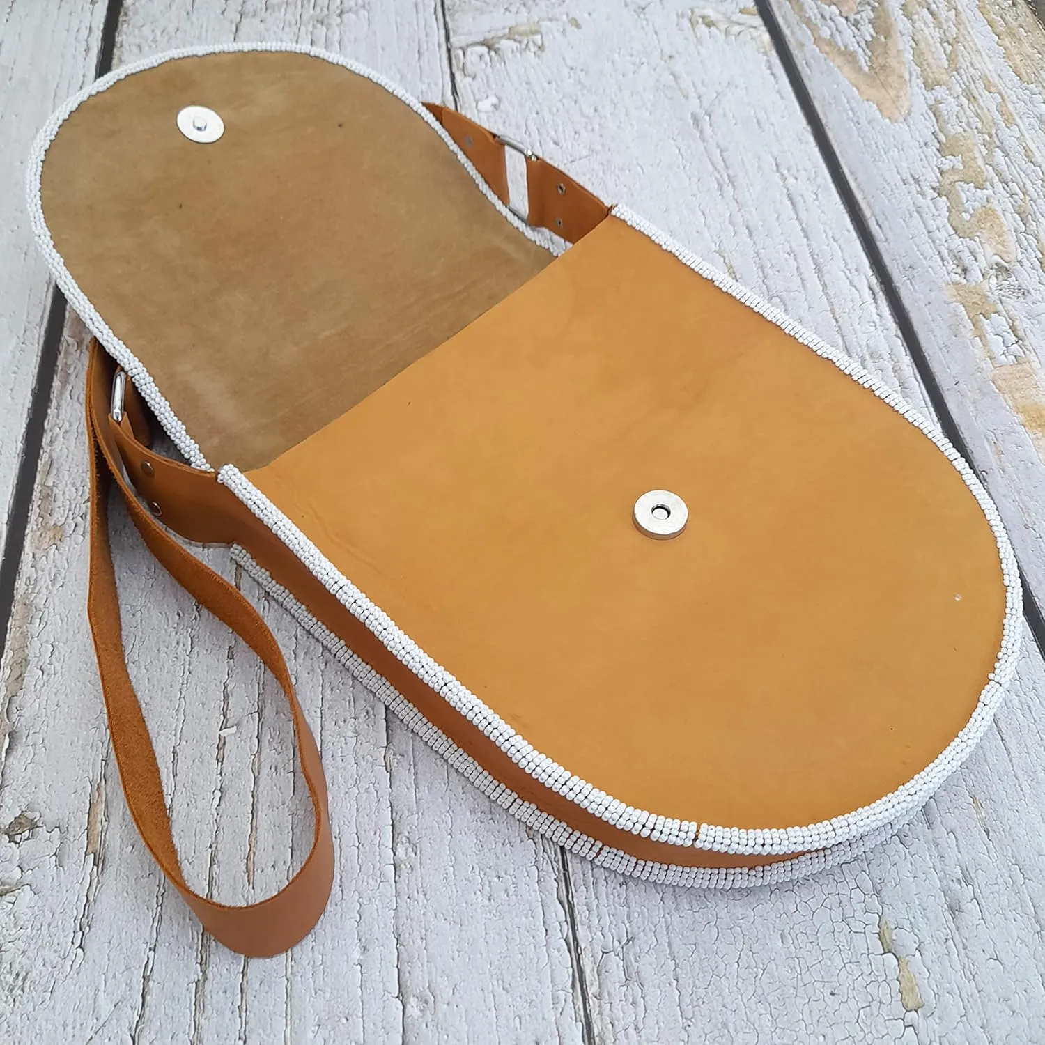 Beaded Genuine leather bags, crossbody bags,Groomsmen Gift