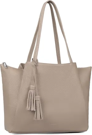befen Genuine Leather Tote Bag for Women Work, Womens Laptop Tote Bags Shoulder Purses Totes with Compartments Handbags