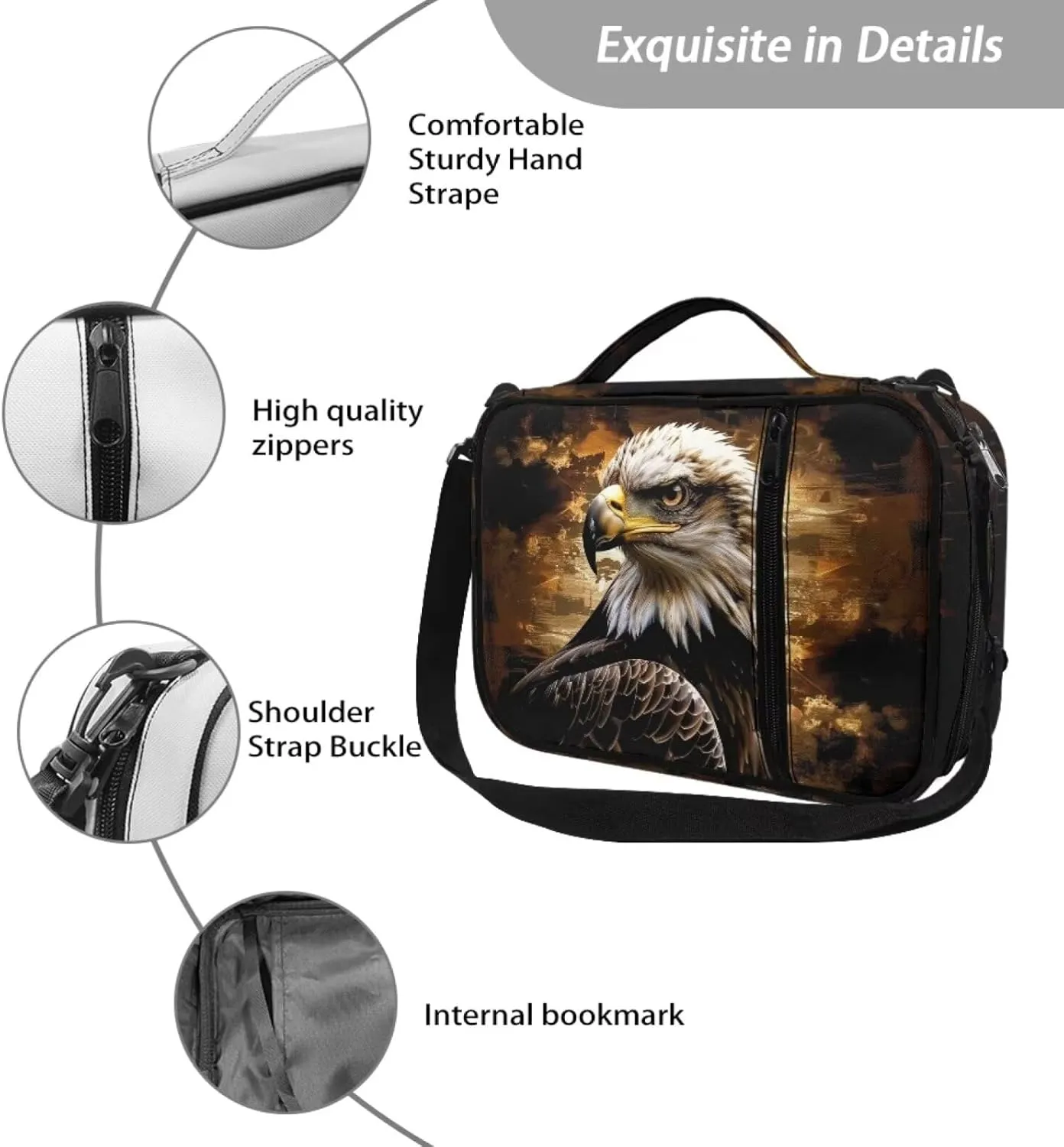 Bible Cover Case for Women Girls Bible Book Carrying Case Scripture Church Bag Bible Protective Bag