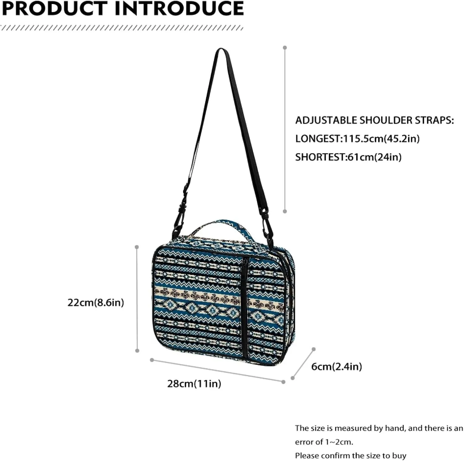 Bible Covers for Women Men Carrying Book Case Church Bag Bible Protective with Zippered Pocket