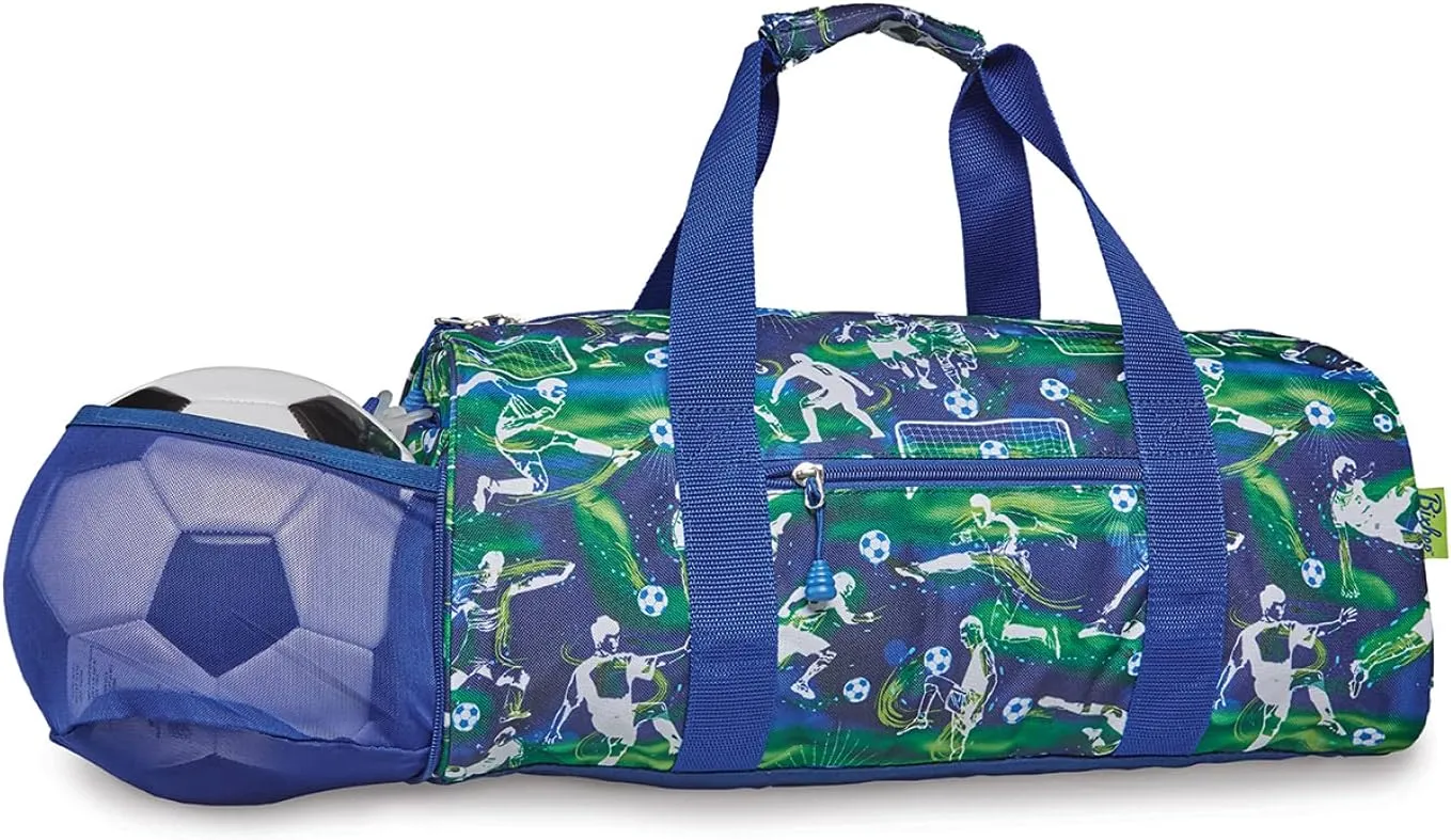 Bixbee Girls' Little Boys' Duffle, Blue, Large