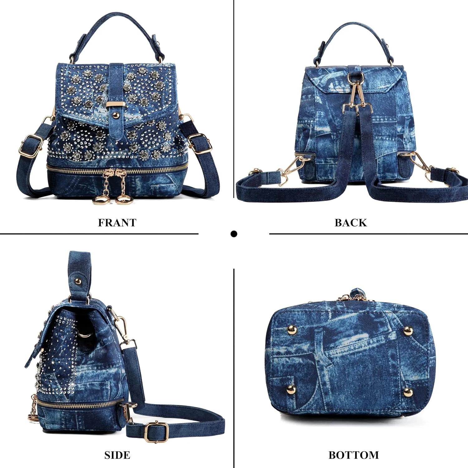 Bling Rhinestone Purse for Women Evening Bag Shoulder Bag Sparkling Crystal Wedding Party Clutches Handbags