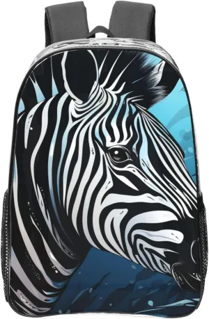 Blue Sailfish Clear Backpack Waterproof Heavy Duty Pvc Transparent Backpack Cute See Through Backpack Clear Bags For College Work Travel