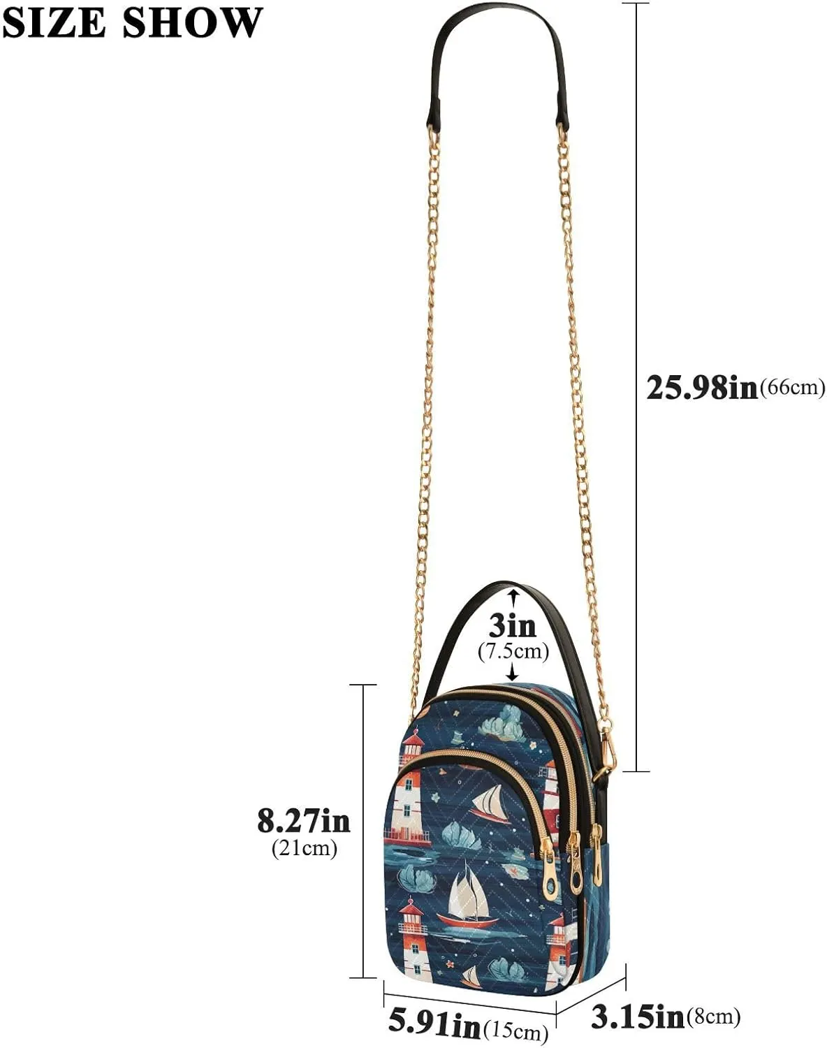 Botanical Beige Lemons Women's Purses Crossbody, Womens Crossbody Travel Purse, Stylish Crossbody Bags for Travel