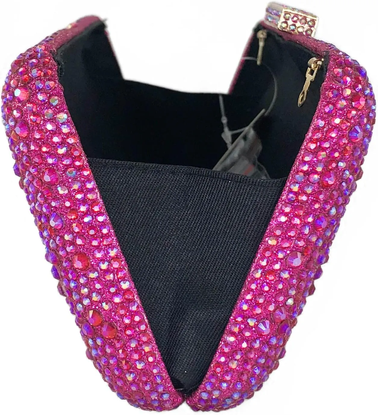 Boutique De FGG Bling Crystal Clutch Purse for Women Formal Evening Handbags Wedding Party Bridal Rhinestone Clutch Bag,Mini