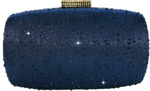 Boutique De FGG Women's Crystal Clutch Evening Bag Bride Handbags for Wedding Party Diamond Rhinestone Clutch Purse,Mini,Mini