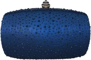 Boutique De FGG Women's Crystal Clutch Evening Bag Bride Handbags for Wedding Party Diamond Rhinestone Clutch Purse,Mini,Mini