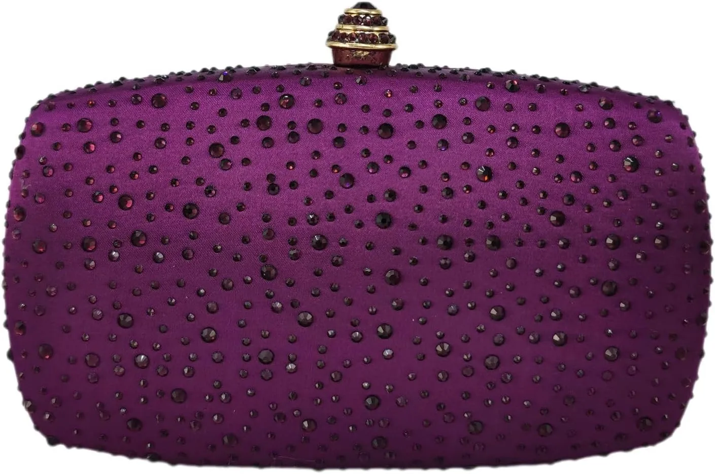 Boutique De FGG Women's Crystal Clutch Evening Bag Bride Handbags for Wedding Party Diamond Rhinestone Clutch Purse,Mini,Mini