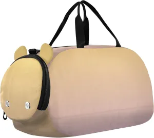 Boys Carry on Duffel Yellow Lilac Gradient Ombre Weekend Duffel Overnight Girls Tote Duffle Bags Travel Sports Duffle Bag