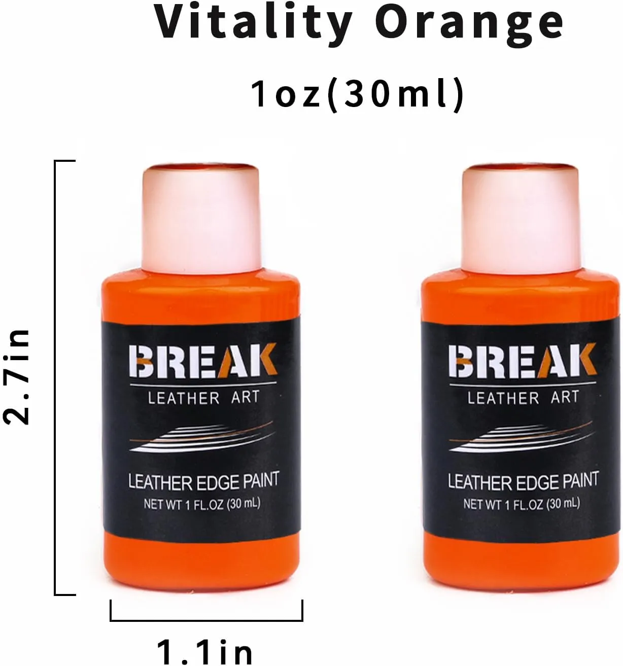 Break Leahter Art Leather Edge Paint,Color Coated Leather Frame, Wallet, Shoulder Bag, Backpack, Leather, Edge Repair, Leather Repair Tool
