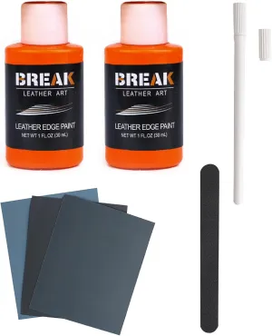 Break Leahter Art Leather Edge Paint,Color Coated Leather Frame, Wallet, Shoulder Bag, Backpack, Leather, Edge Repair, Leather Repair Tool