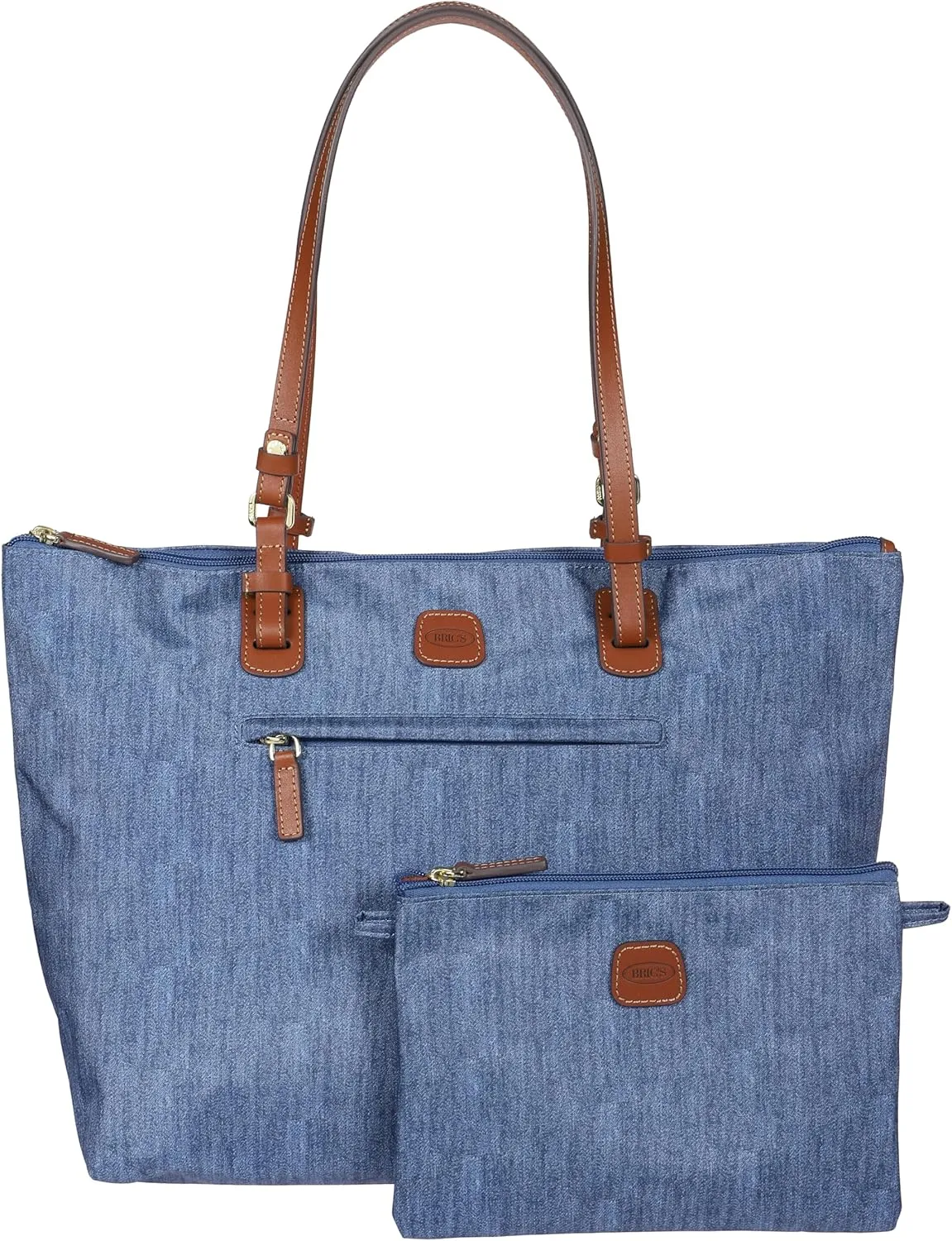 Bric's Sportina X-Bag - Large Tote Bag - 3-Way Shopper Shoulder Bag - X-Collection Designer Handbag for Travel and Work
