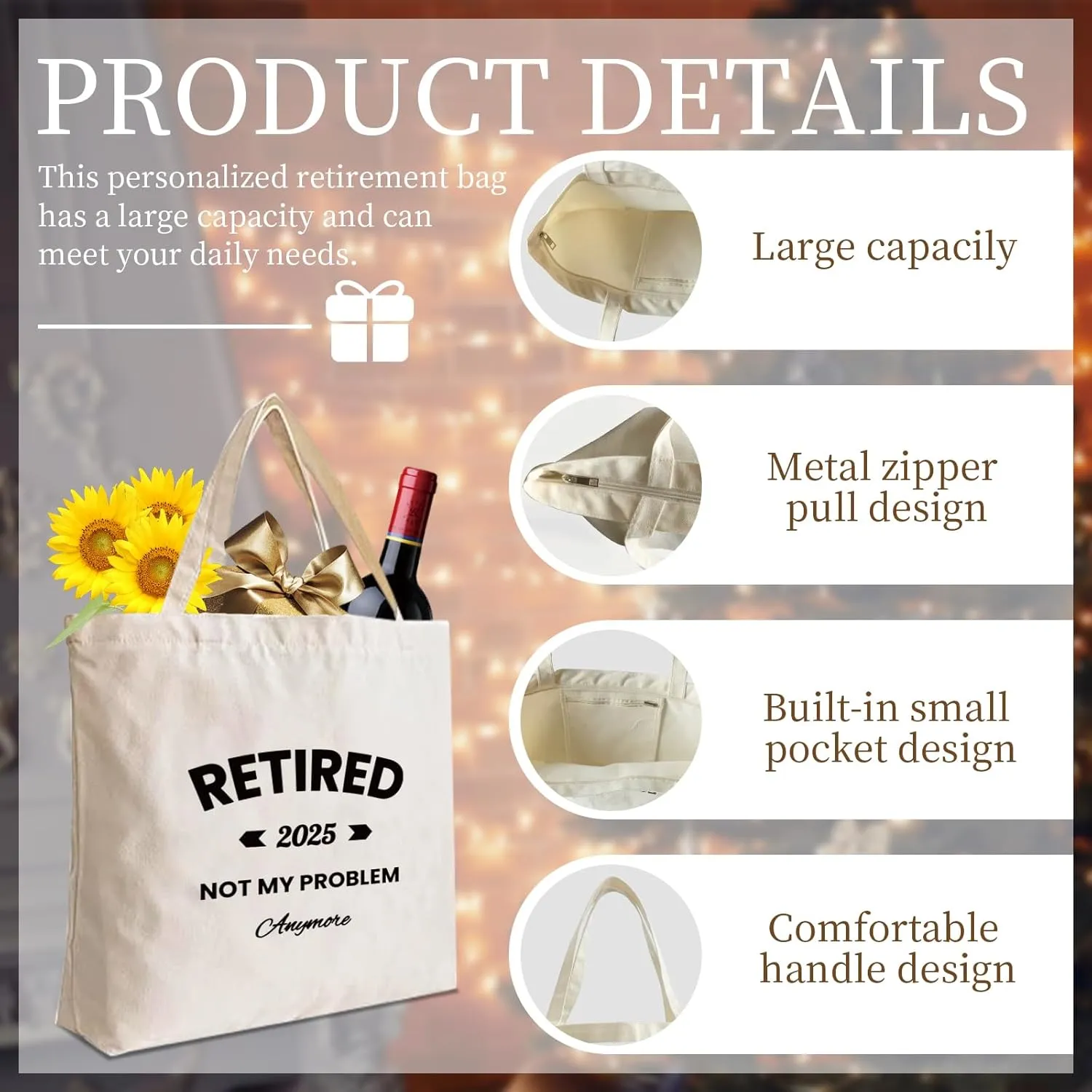 Bridal Shower Gifts For Bride To Be Tote Bag Canvas Wedding Bag With Handle Womens Mrs Bag Bridesmaid Gifts Purse