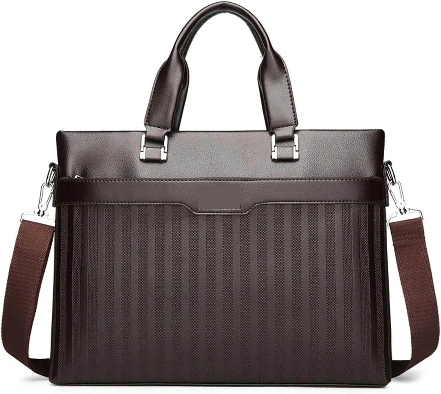 Briefcases for men Men Casual Briefcase Business Shoulder Bag Leather Messenger Bags MenTravel Bags Computer Laptop