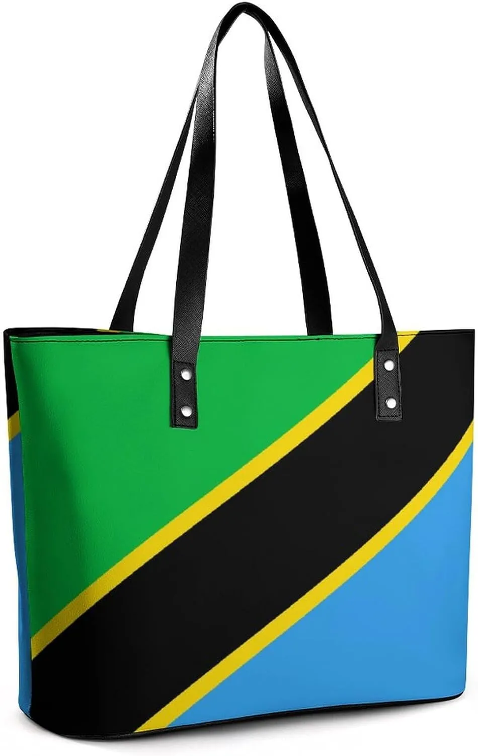 British Virgin Lslands Flag Fashion Hobo Handbag Women Spacious Leather Zipper Tote for Work Travel