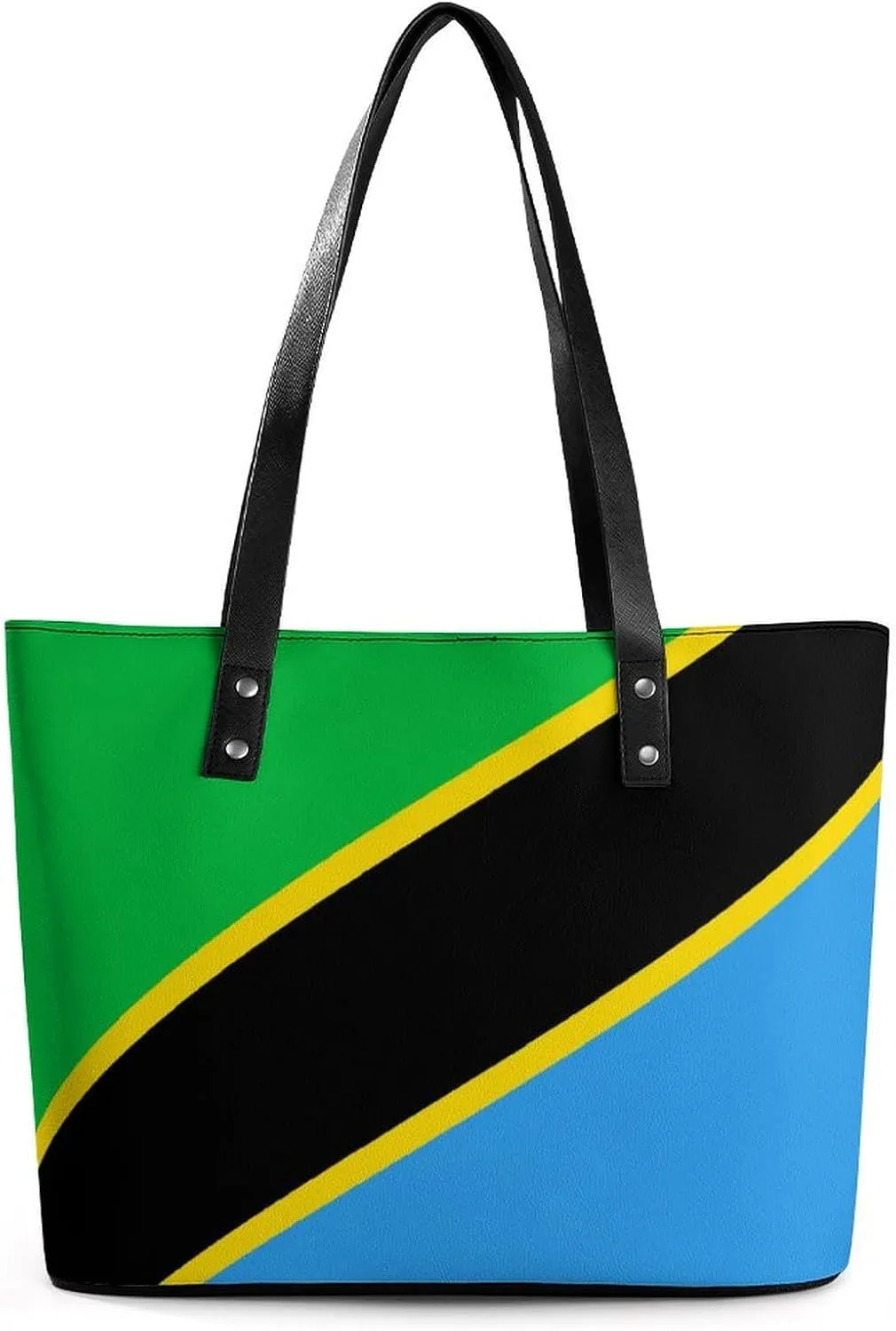 British Virgin Lslands Flag Fashion Hobo Handbag Women Spacious Leather Zipper Tote for Work Travel