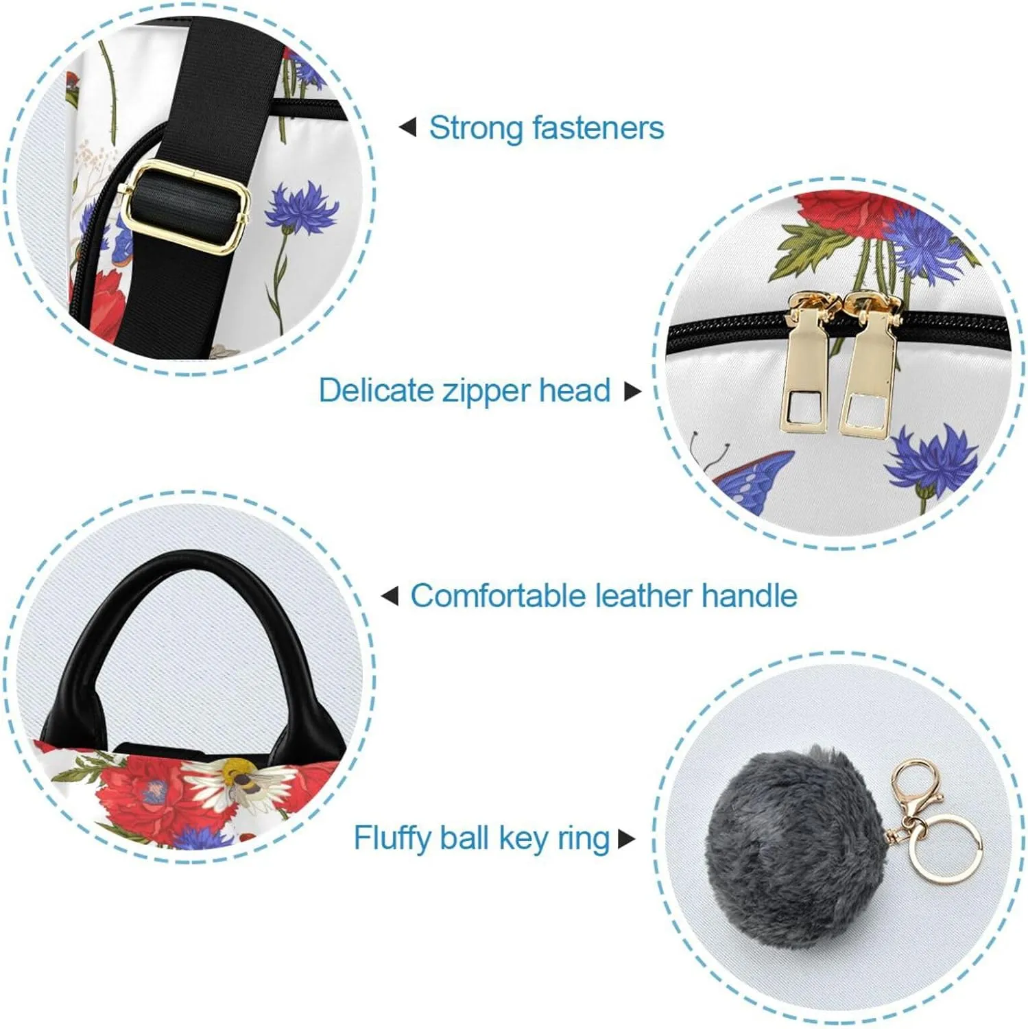 Butterfly Backpack for Women Fashion Casual Daypack Backpack Small Backpack Purse 13.4 X 5.9 X 15in Pattern 4