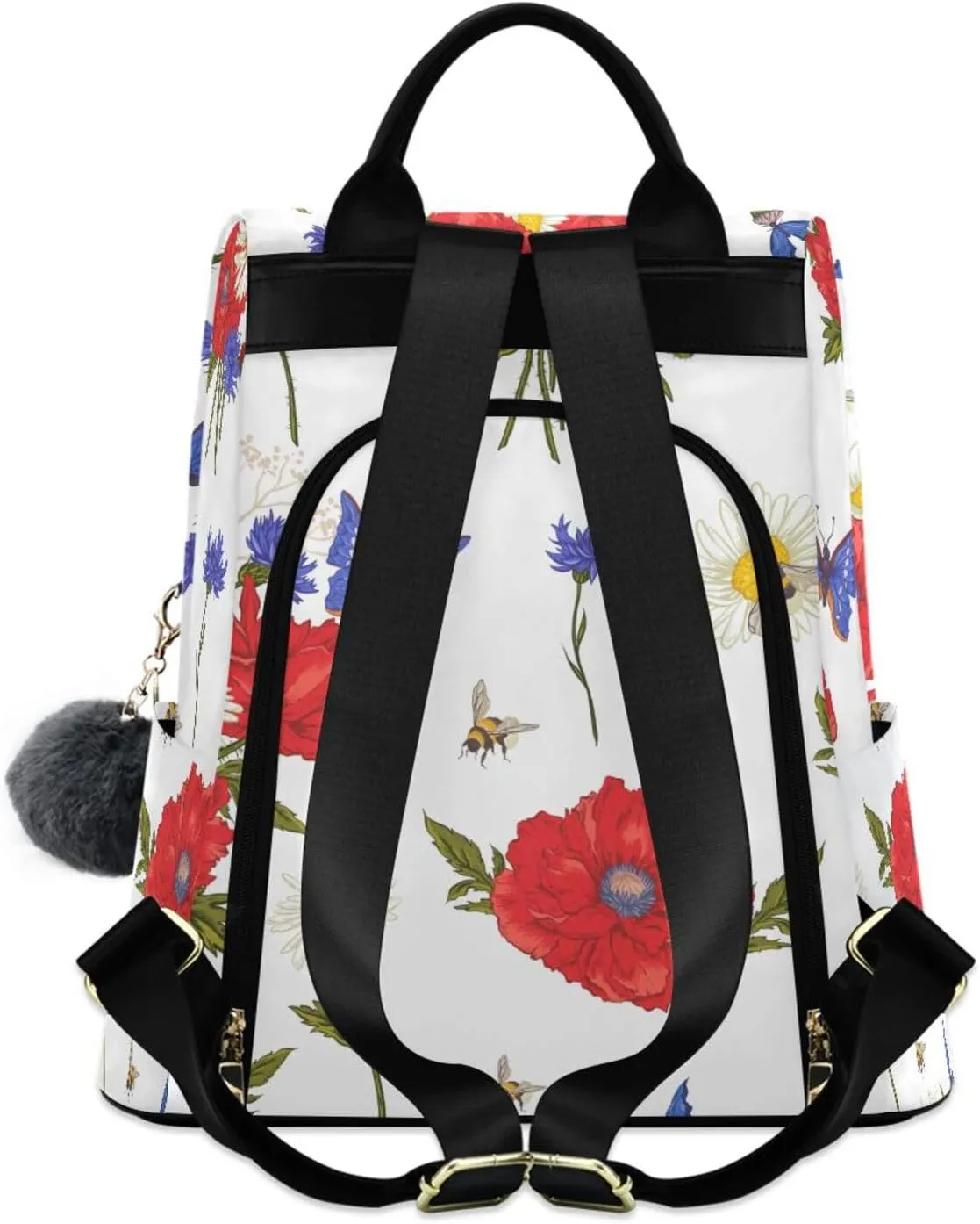 Butterfly Backpack for Women Fashion Casual Daypack Backpack Small Backpack Purse 13.4 X 5.9 X 15in Pattern 4