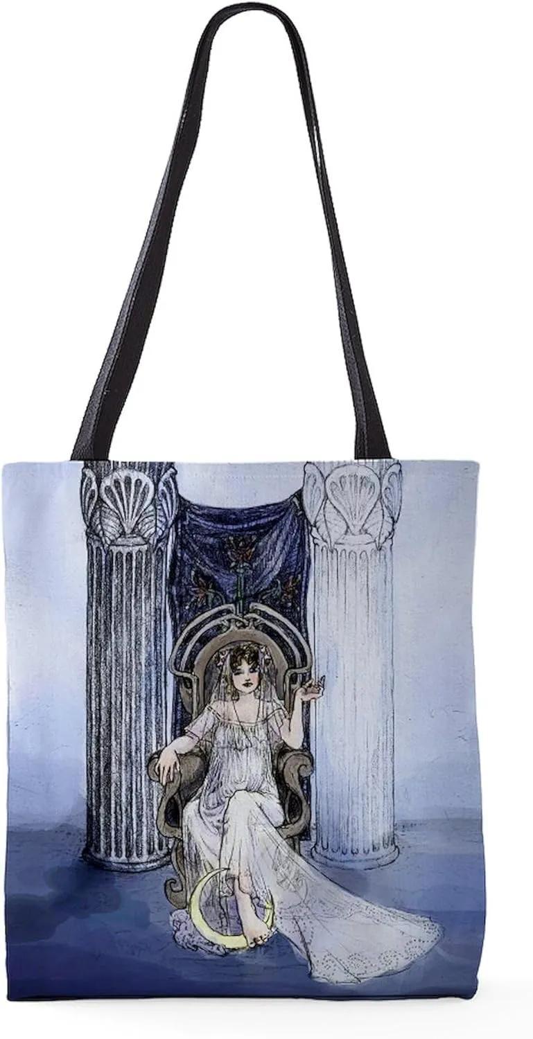 CafePress The Priestess 18"x18" Reusable Grocery Shopping Sling Tote Bag