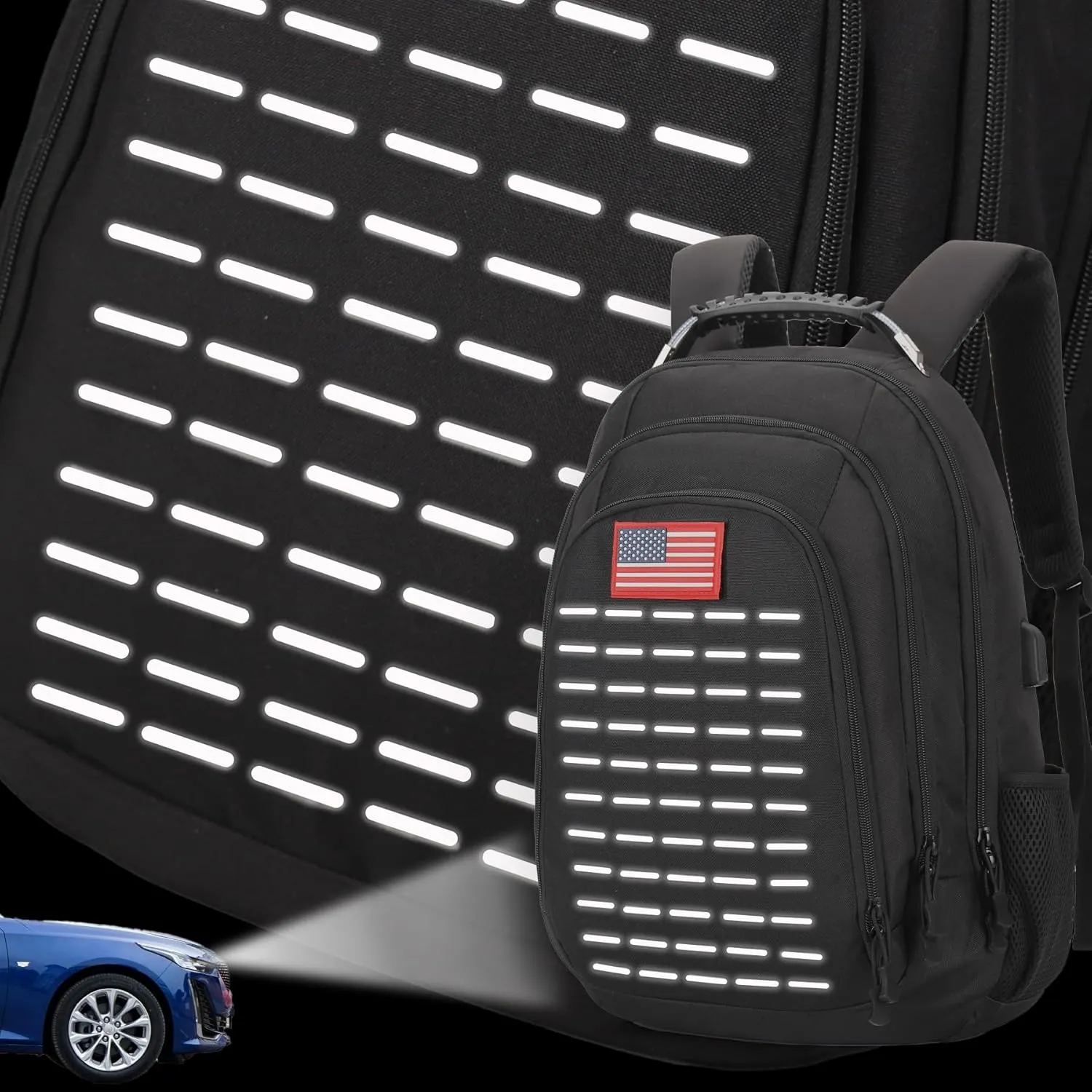 Camo Backpack,Small Tactical Backpack for outdoor,Military Teen Boys Backpacks for School with USB Charging Port,40L