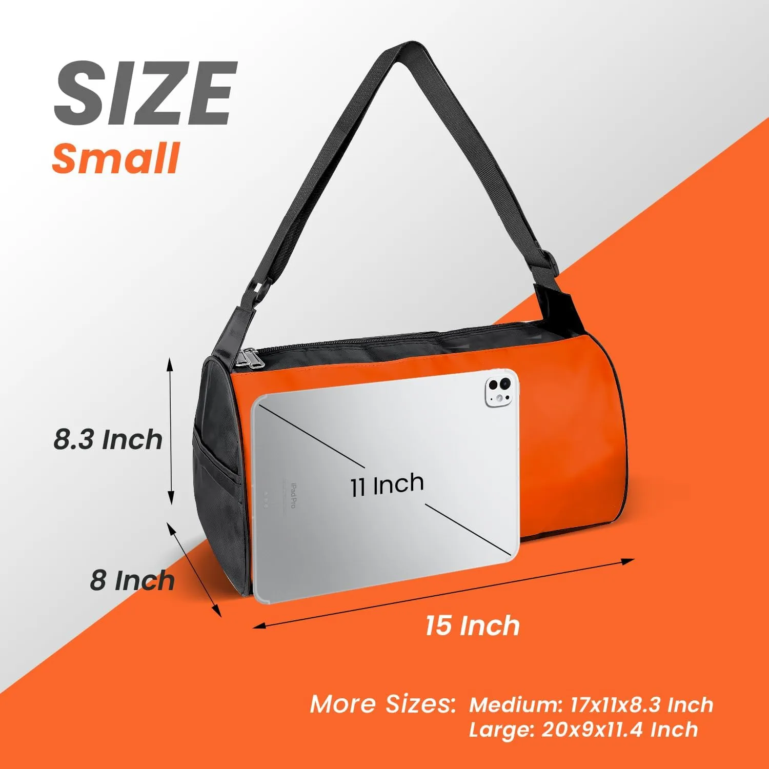C&F BOGMOST Small Travel Duffel Bag Foldable Waterproof Gym Bag for Gym Beach Swim Bag Men Women Lightweight Oxford Cloth Sports Bag