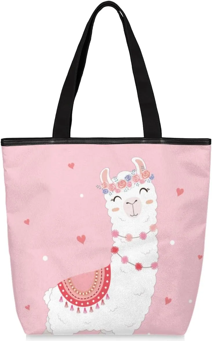 Canvas Tote Bag,Artistic Flower Bird Butterfly Vintage Lavender Grocery Shopping Bags 11"x13.6"x4" Durable