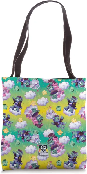 Care Bears x Universal Monsters Bride & Frankenstein Bolts Tote Bag