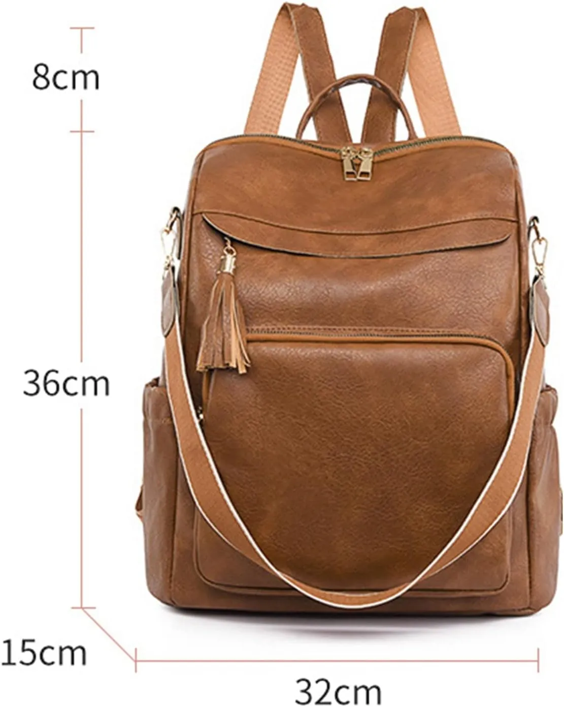Carry on Backpack for Women Convertible Shoulder Bags with Wristlet for Work College Purse Necessities for Women