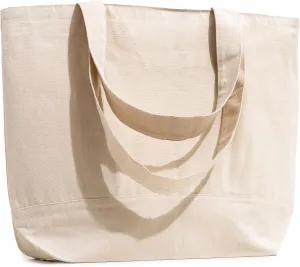 Carrywell |Not Made in China| Cotton Canvas Tote Bags, Blank Reusable Shopping Bags, Organic Cloth, Screen Print and DIY