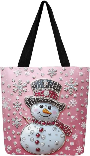 Castle Fairy Gamer Canvas Tote Bag Aesthetic for Women,Ball Sports Reusable Grocery Handbag