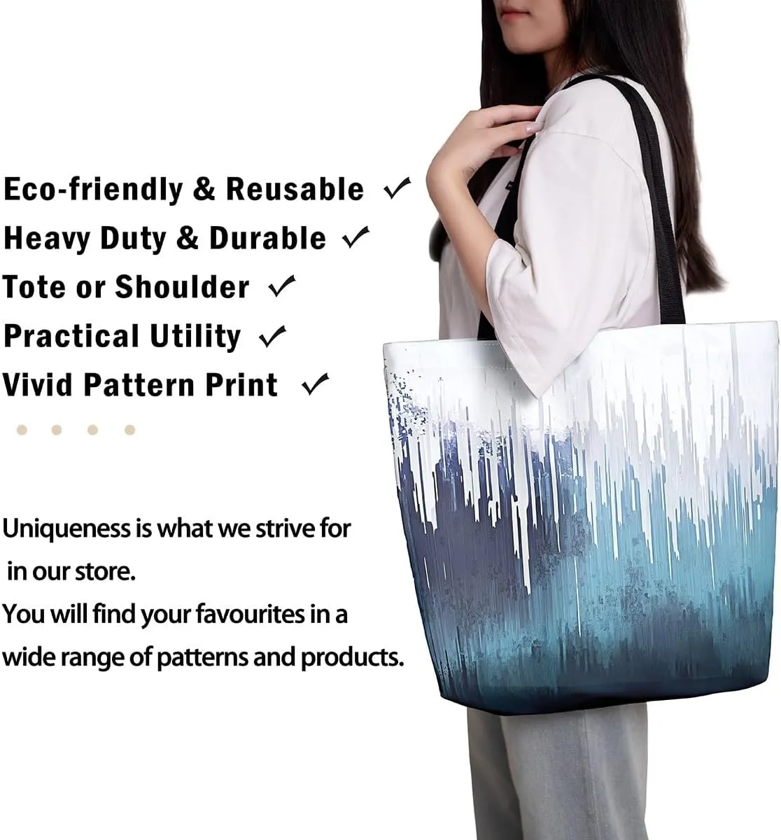 Castle Fairy Violet Canvas Tote Bag for Adults