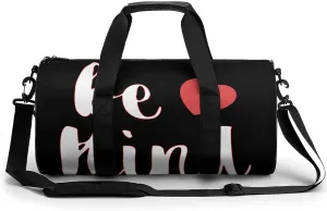 Cat Cool Samurai Gym Bag Unisex Duffle Bags Crossbody Handbags for Workout Weekender Overnight Travel