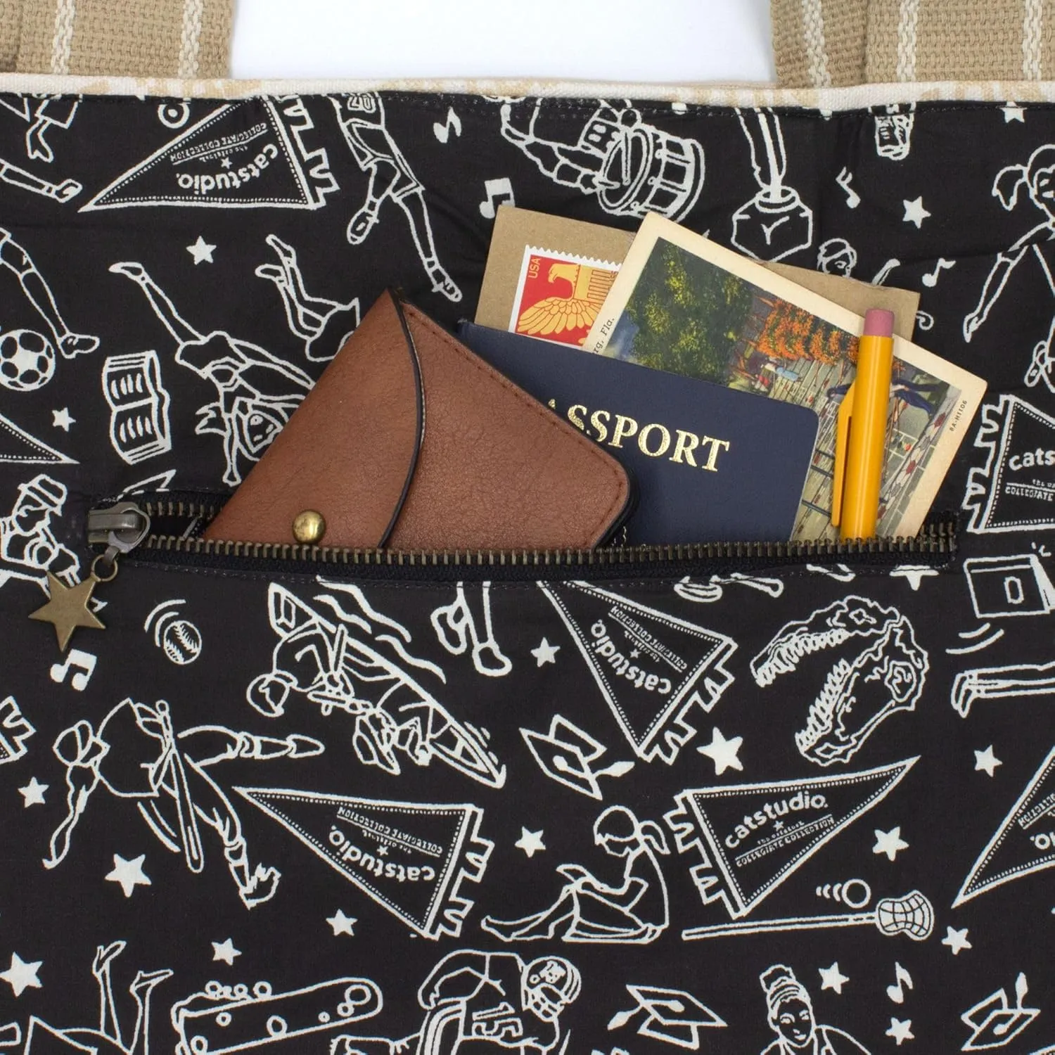 Catstudio Collegiate Tote Bag